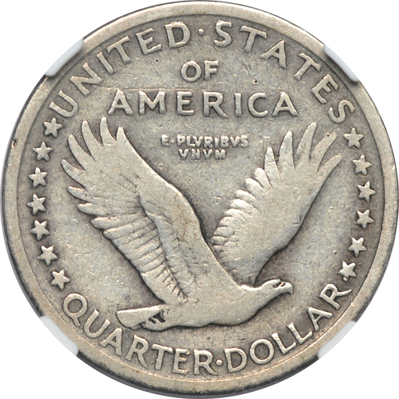 1916 Standing Liberty Quarter NGC F-12