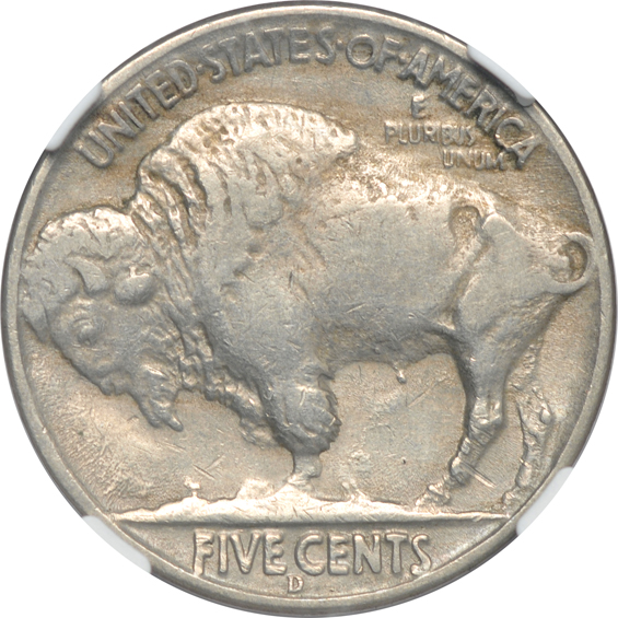 1937-D 3 Legged NGC AU-53
