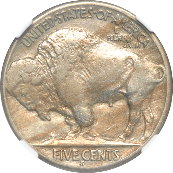 1921-S NGC AU details/cleaned