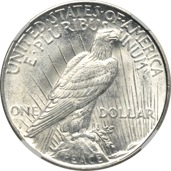 1922-D MS-64 CAC, 1925 MS-65 CAC, and a 1934-D MS-63