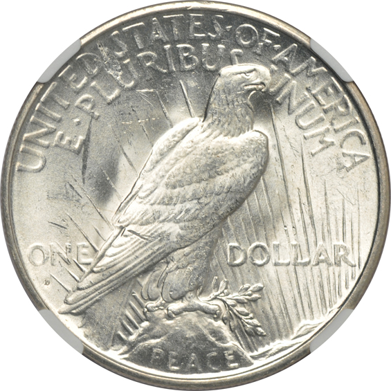 1922-D MS-64 CAC, 1925 MS-65 CAC, and a 1934-D MS-63