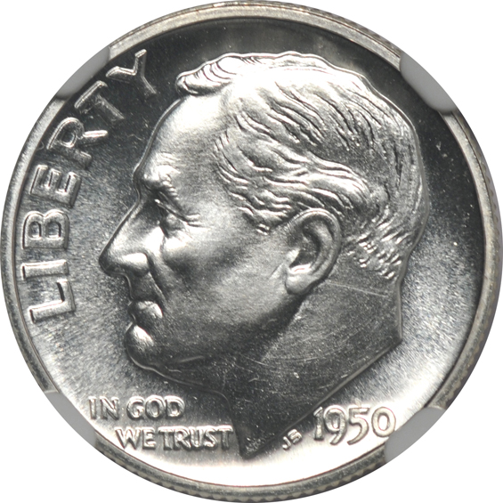 1950 Proof Set certified by NGC