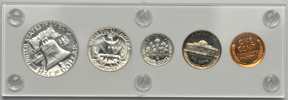 1951 Proof Set in a Capital Plastics holder