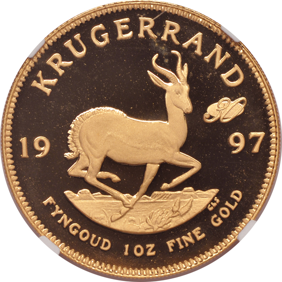 South Africa - 1997 Krugerrand - 30th Anniversary NGC PR-69