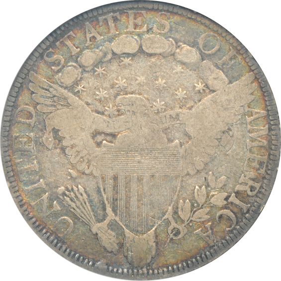 1801 O-101 PCGS F-12