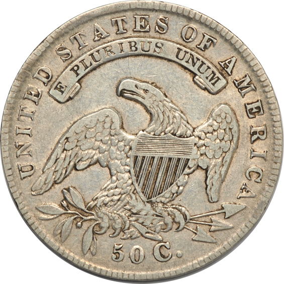Collection of thirty-five Bust half-dollars ranging from 1828 to 1836