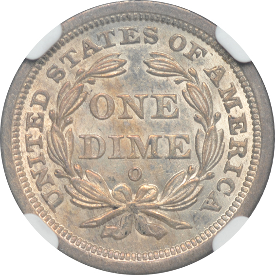 1842-O NGC MS-62
