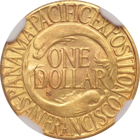 1915-S Panama-Pacific NGC MS-64 CAC