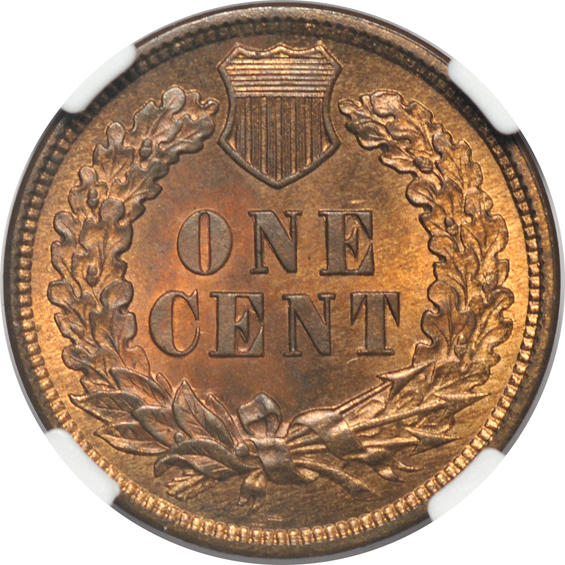 1873 Closed 3 NGC MS-64