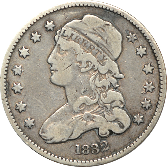 Collection of twenty-six Capped Bust quarters