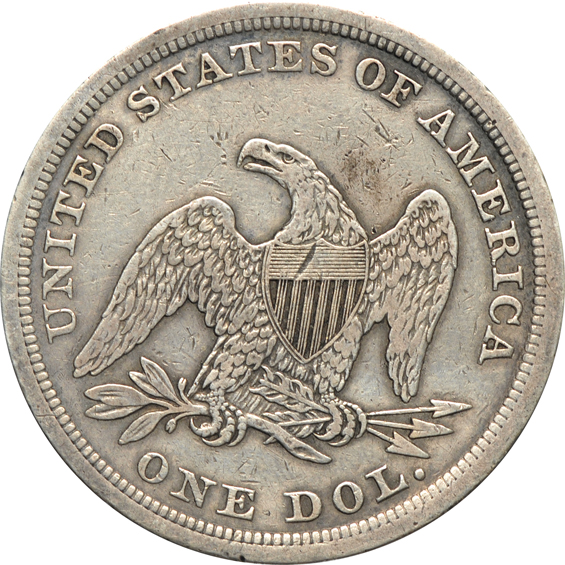 Collection of twenty different Liberty Seated silver dollars