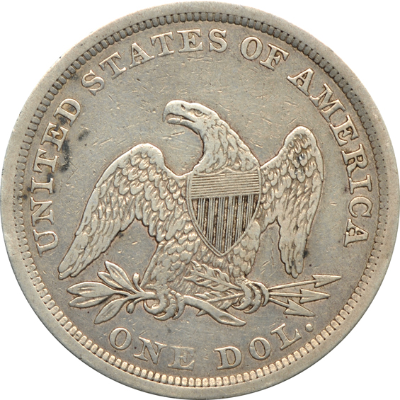 Collection of twenty different Liberty Seated silver dollars