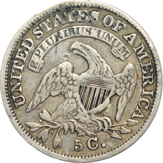 Collection of six Capped Bust half-dimes and thirty-five Seated Liberty dimes