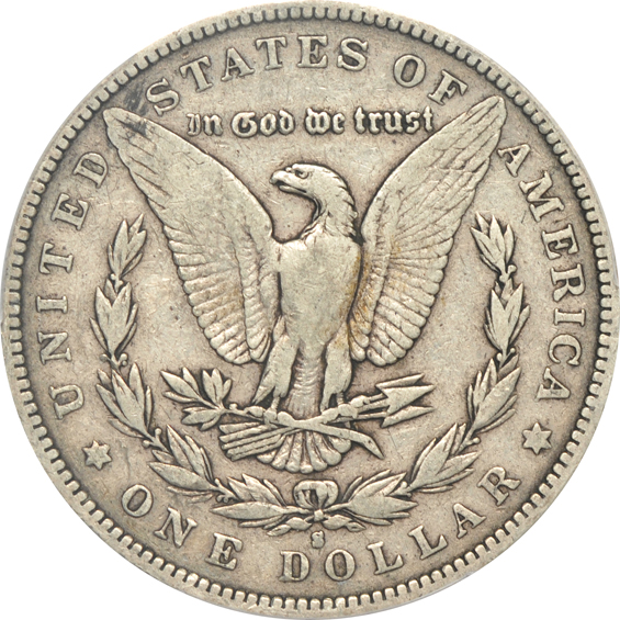 1893-S PCGS VF-25