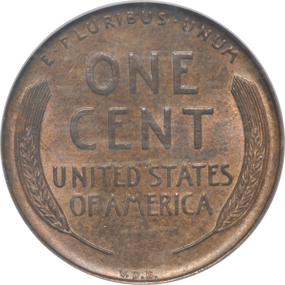 1909-S VDB Lincoln PCGS MS-64BN