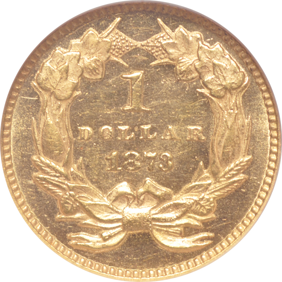1873 Open 3 PR-63 PL