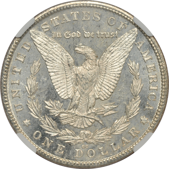1880-CC NGC MS-62 PL CAC