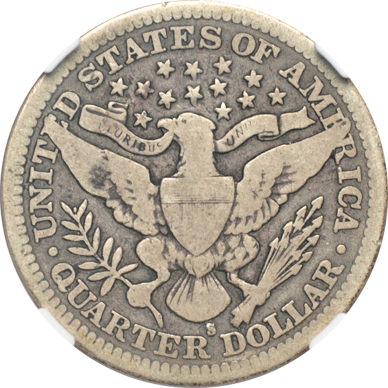1913-S NGC VG-8 CAC