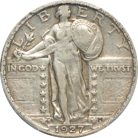 Two 1927-S VF-25 and VF-30, both PCGS