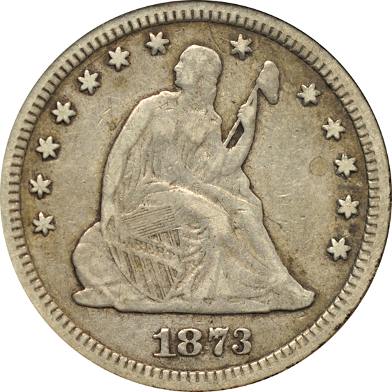 Sixty-seven different Liberty Seated quarters in a Dansco 6142 album