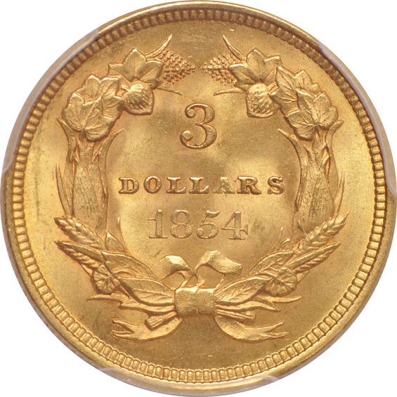 1854 PCGS MS-64