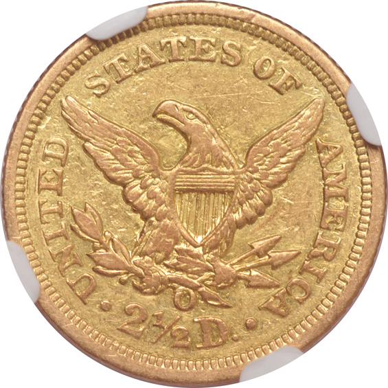 1854-O NGC AU-53