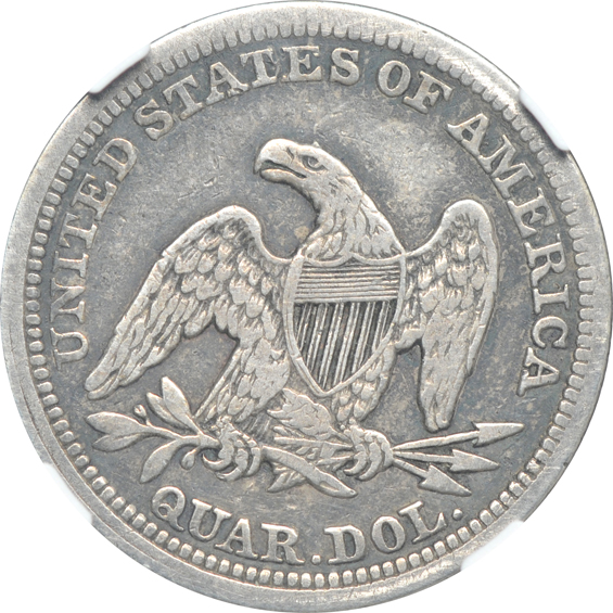 1853/53 No Arrows NGC F-12