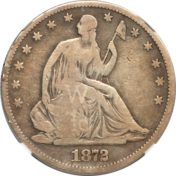 1872-CC and 1873-CC, both NGC VG-8