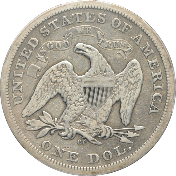 1870-CC PCGS F-12