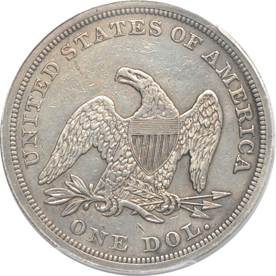 1845 and 1849, both PCGS XF details/cleaned