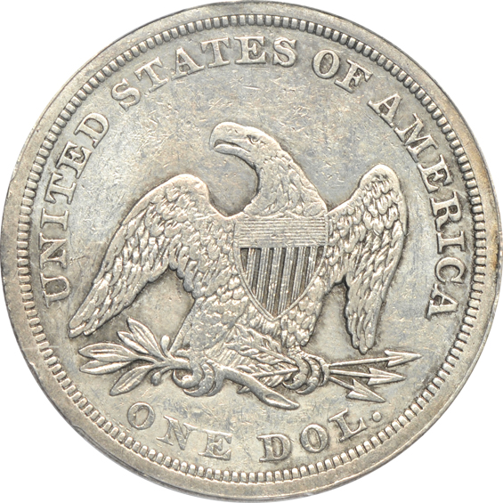 1845 and 1849, both PCGS XF details/cleaned