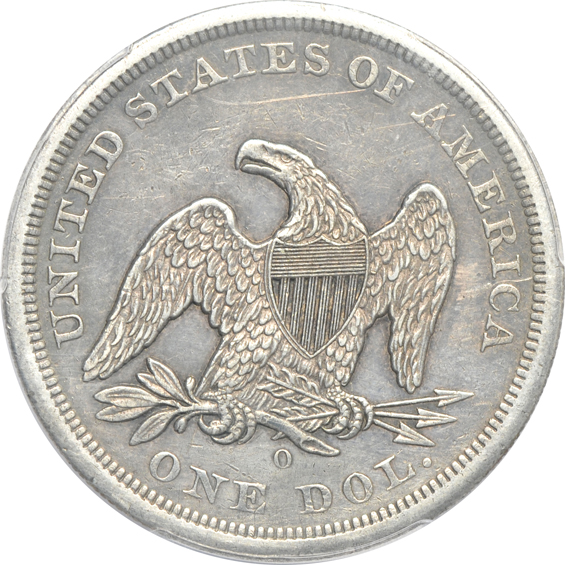 1844 F-15, and an 1860-O XF-45, both PCGS