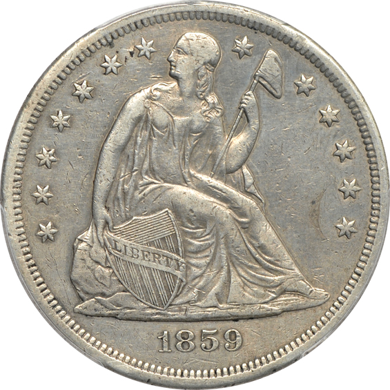 Two 1859-O, both PCGS XF-40