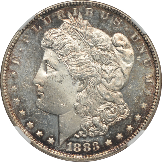 1882-CC and 1883, both NGC MS-63 DPL