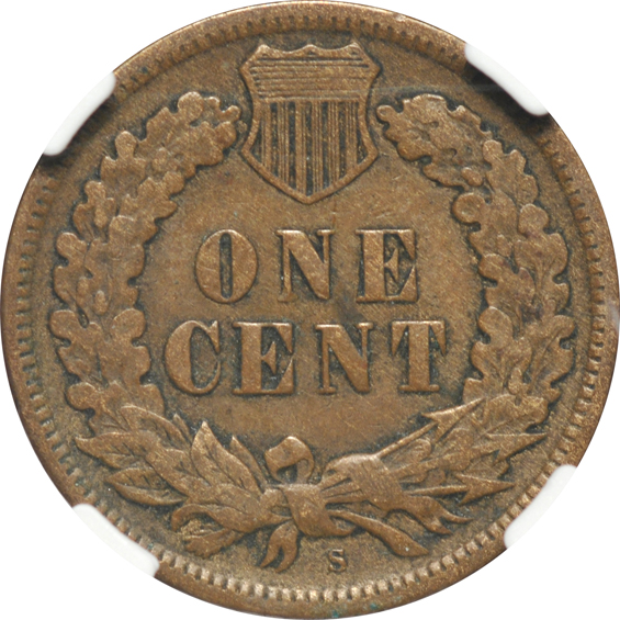 Nearly complete collection of Flying Eagle and Indian Head cents in a Whitman 9402 album