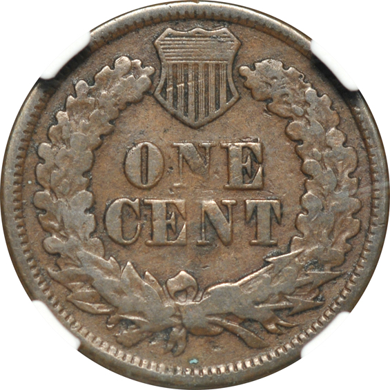 Nearly complete collection of Flying Eagle and Indian Head cents in a Whitman 9402 album