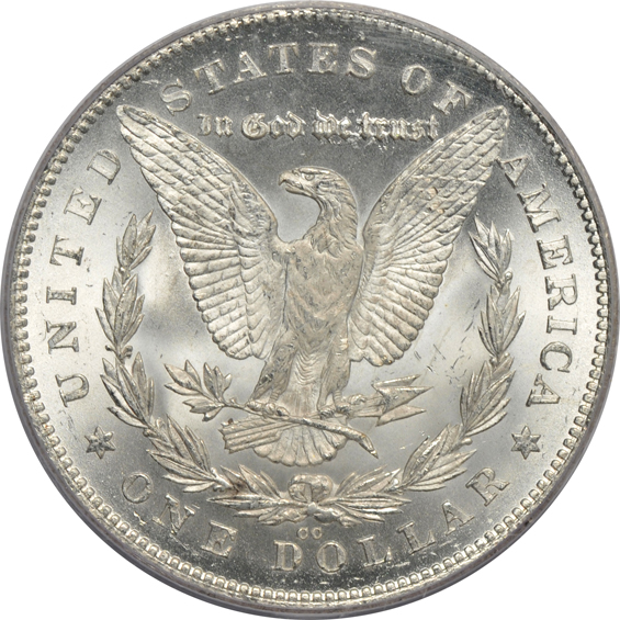 1880/79-CC, Reverse of 1878 PCGS MS-65