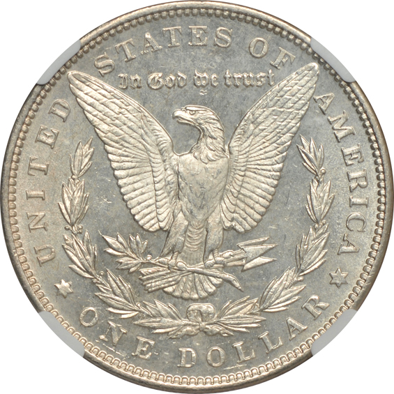 1878 8TF PCGS MS-63, and an 1892 NGC MS-63