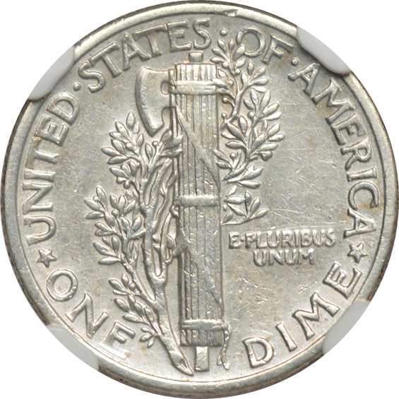 1935-S MS-65 FB, and a 1942/41 AU details/cleaned, both NGC