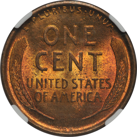 Two 1909 VDB, both NGC MS-66 RB