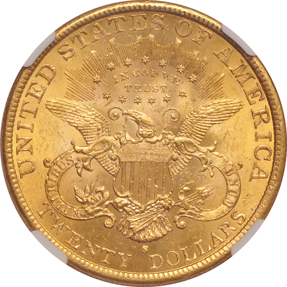 1891-S NGC MS-63 CAC