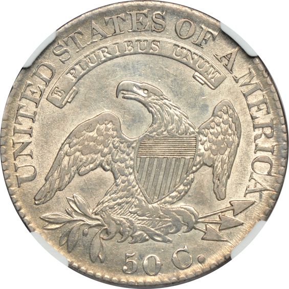 1812 O-110, 1825 O-107, and 1827/6 O-102, all NGC XF details