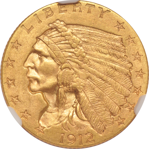 1912 and 1915, both NGC MS-62