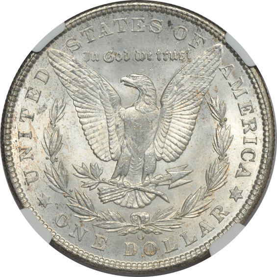 1902 PCGS MS-65, and a 1902-O NGC MS-66