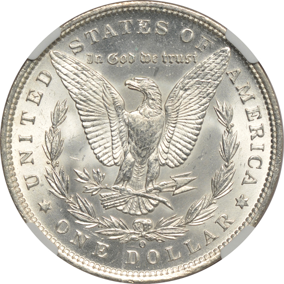 1890-O NGC MS-64