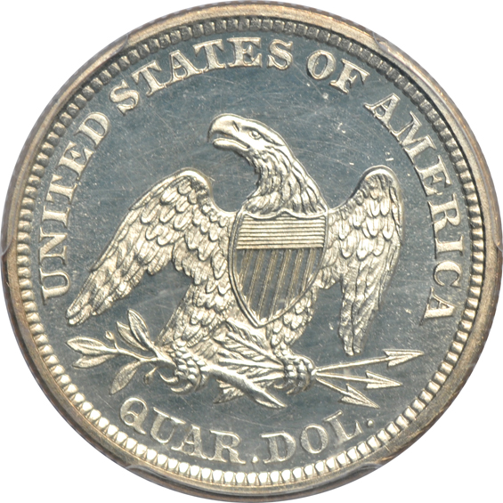 1863 PCGS PR-64CAM