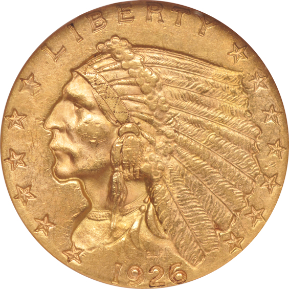 Four Indian Head quarter eagles certified by NGC