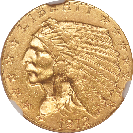 Four Indian Head quarter eagles certified by NGC