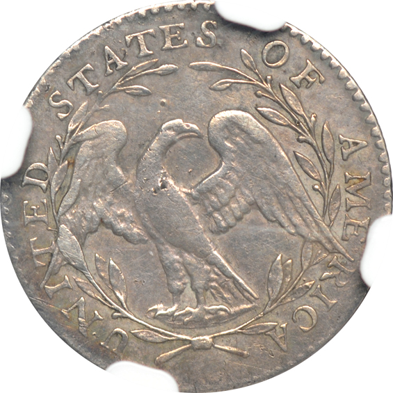 1795 LM-10, Hilt Collection, NGC AU details/scratches