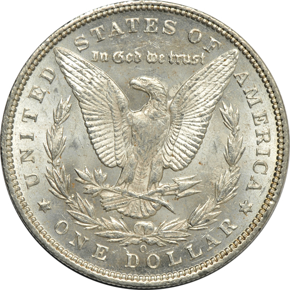1894-O AU detail, 1895-O XF, and an 1896-O AU details/scratched